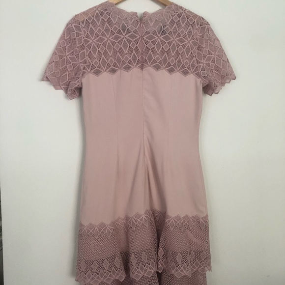 Jonathan Simkhai tiered guipure lace mini dress - Picture 5 of 6